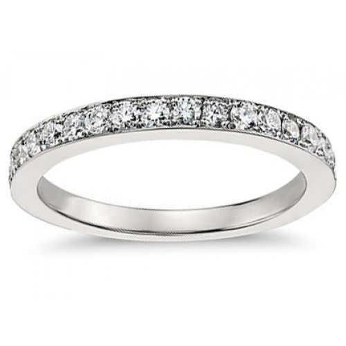 0.50 ct Ladies One Row Diamond Wedding Band Ring 0.50 ct Ladies One Row Diamond Wedding Band Ring